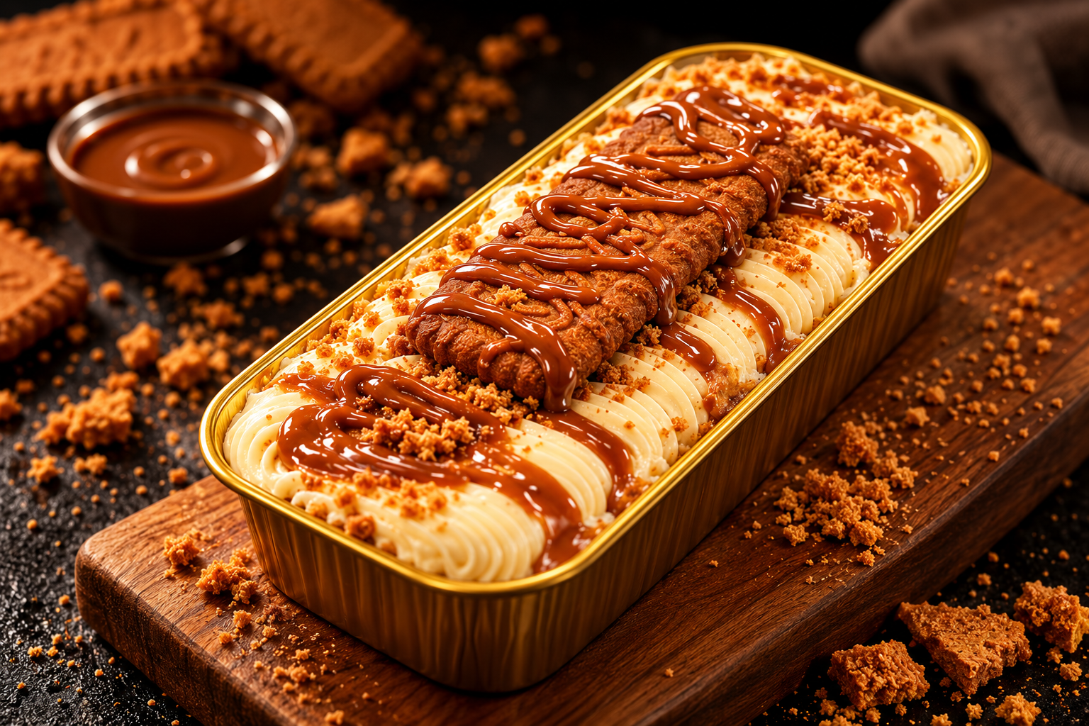 Biscoff Milk Cake